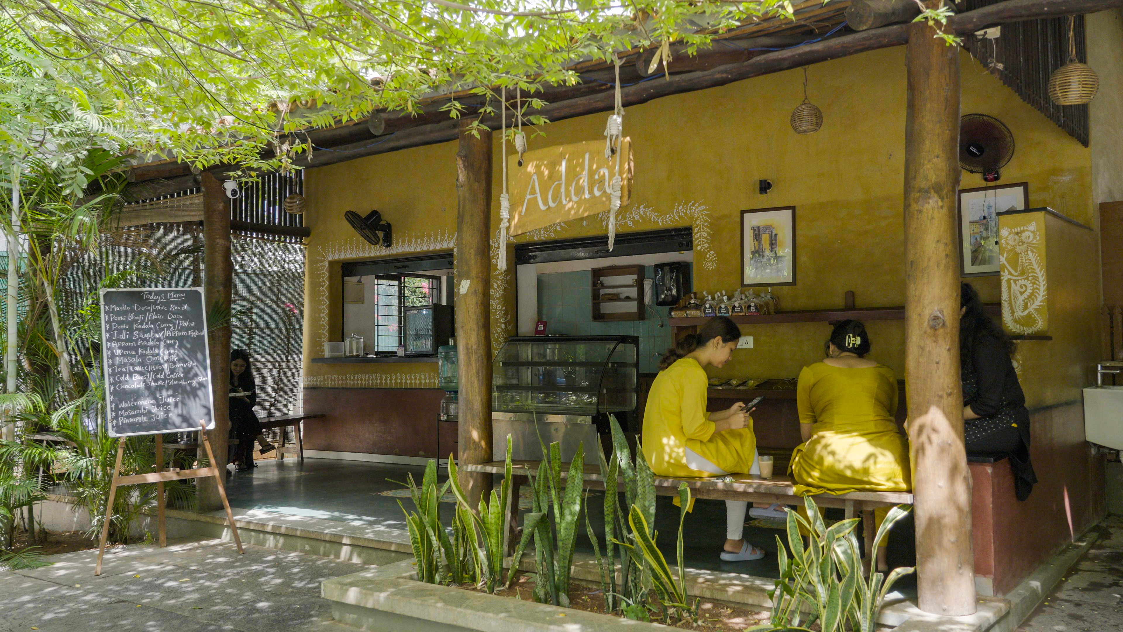 Adda, the tea shop at Malhar